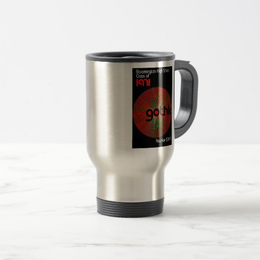 BHS Gothic Travel Mug Reisbeker (Voorkant rechts)