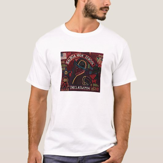 BHS Klasse van 74 T-shirt (Voorkant)