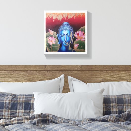 Bhuddha Canvas Afdruk (Insitu (Slaapkamer))
