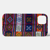 Bhutaans Textiel Case-Mate iPhone Case (Achterkant (horizontaal))