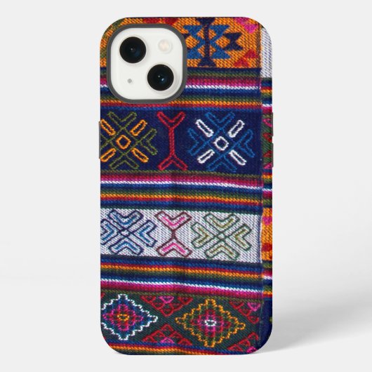 Bhutaans Textiel iPhone Hoesje (Achterkant)