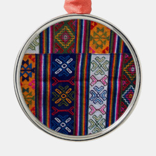 Bhutaans Textiel Metalen Ornament