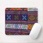 Bhutaans Textiel Muismat (Met muis)