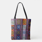 Bhutaans Textiel Tote Bag (Achterkant)