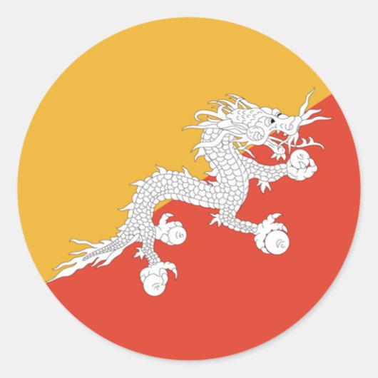 Bhutaanse stickers (Voorkant)