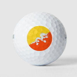 Bhutaanse vlag (Bhutan) (Donderdraak) Golfballen