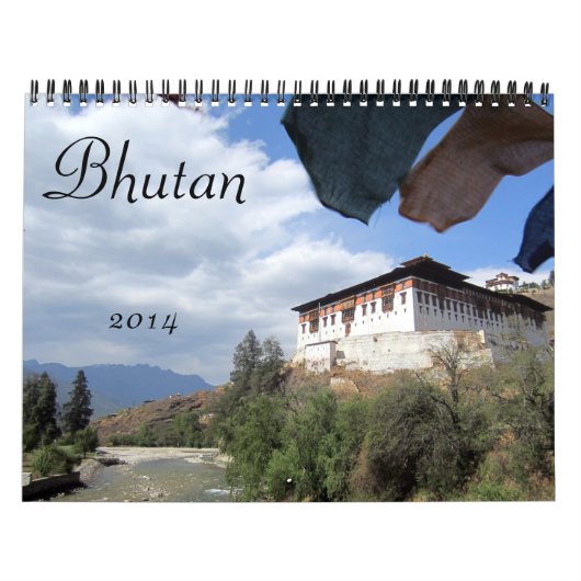 bhutan 2014 kalender (Hoes)