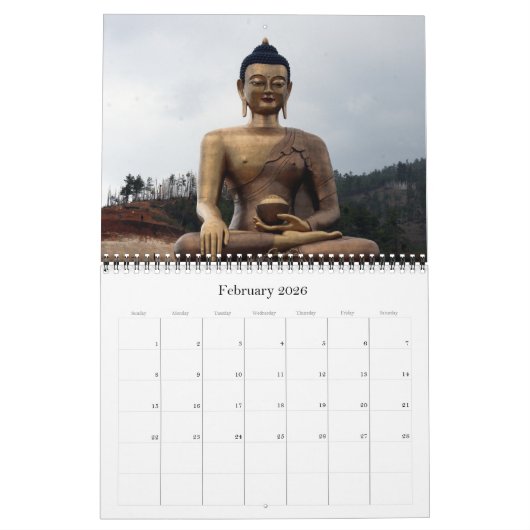 Bhutan 2025 kalender (Feb 2026)