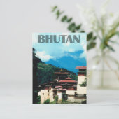 Bhutan Briefkaart (Staand voorkant)