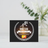 Bhutan Briefkaart (Staand voorkant)