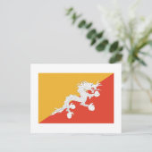 Bhutan Briefkaart (Staand voorkant)