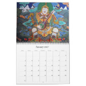 Bhutan Dzong-kunst Kalender (Jan 2027)