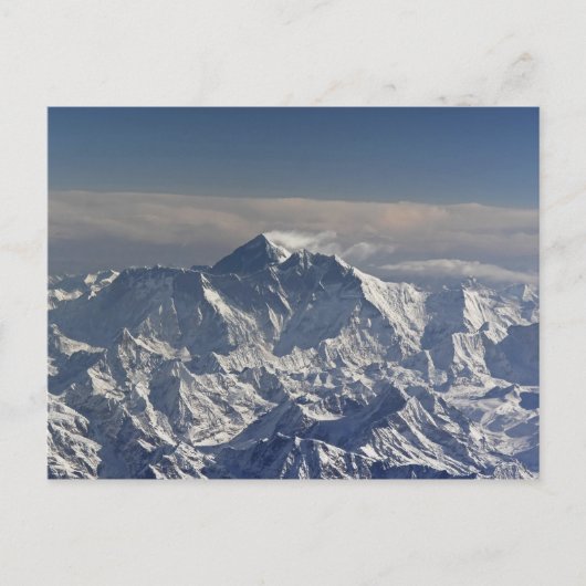 BHUTAN. Eeuwige sneeuw op de Everest Mountain, Briefkaart (Voorkant)
