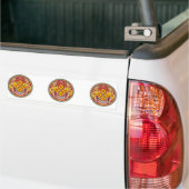 bhutan embleem bumpersticker (Op Truck)