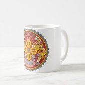 Bhutan embleem koffiemok (Voorkant rechts)