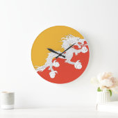 Bhutan Flag Grote Klok (Huis)