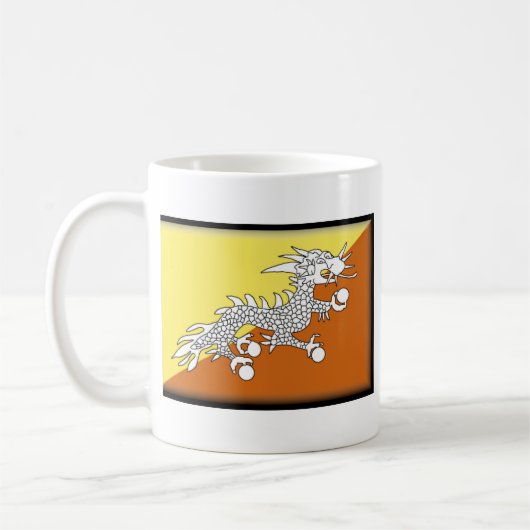 Bhutan Flag Koffiemok (Links)