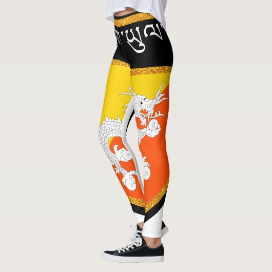 Bhutan Flag Leggings (Links)