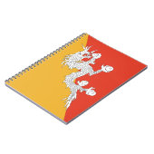 Bhutan Flag Notitieboek (Linkerzijde)