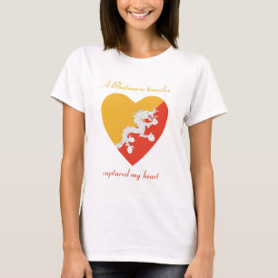 Bhutan Flag SweeLieverd T-Shirt