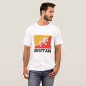 Bhutan Flag T-shirt (Voorkant volledig)