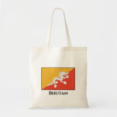 Bhutan Flag Tote Bag (Voorkant)