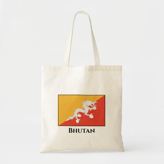 Bhutan Flag Tote Bag (Voorkant)