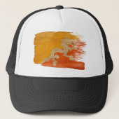 Bhutan Flag Trucker Hat Pet (Voorkant)