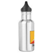 Bhutan Flag Waterfles (Links)
