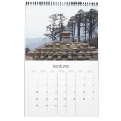 bhutan fotografie kalender (Mar 2027)