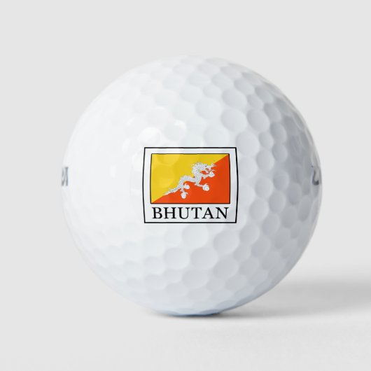 Bhutan Golfballen (Voorkant)