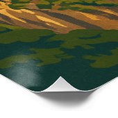 Bhutan - Koninkrijk in de Himalaya Perfect Poster (Hoek)