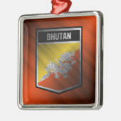 Bhutan Metalen Ornament (Links)