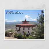 bhutan - museum briefkaart (Voorkant)