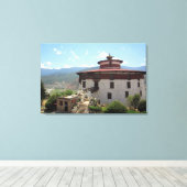 Bhutan museum canvas afdruk (Insitu (Houten vloer))