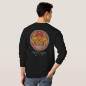 Bhutan National Emblem T-shirt (Achterkant volledig)