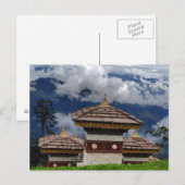 Bhutan Postcard Briefkaart (Voorkant / Achterkant)