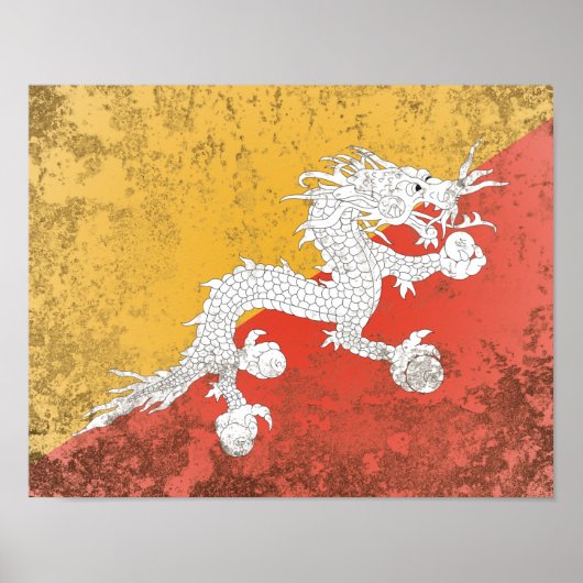 Bhutan Poster (Voorkant)