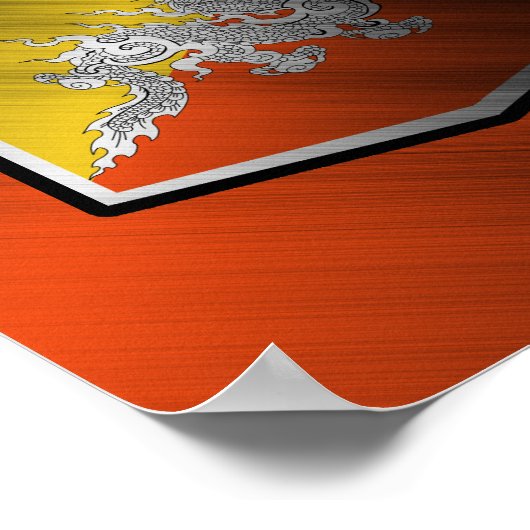 Bhutan Poster (Hoek)