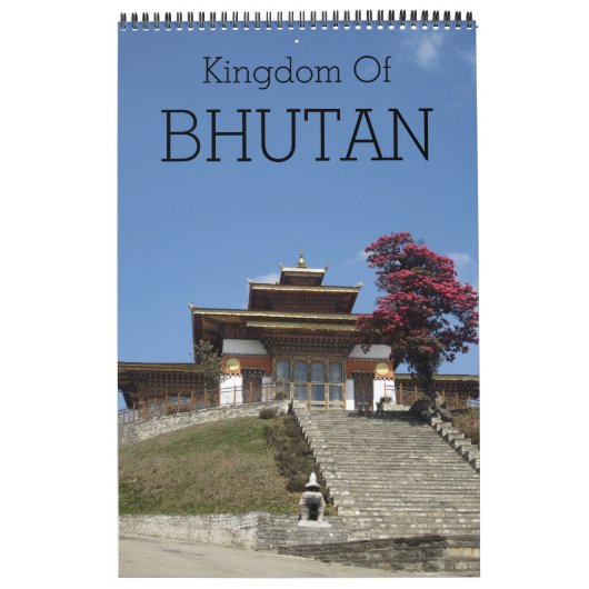 Bhutan reizen kalender (Hoes)