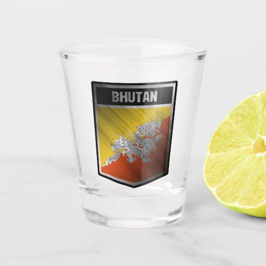 Bhutan Shot Glas (Voorkant)