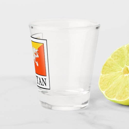 Bhutan Shot Glas (Rechts)