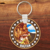 Bhutan Sleutelhanger (Achterkant)