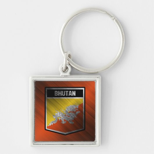 Bhutan Sleutelhanger (Voorkant)