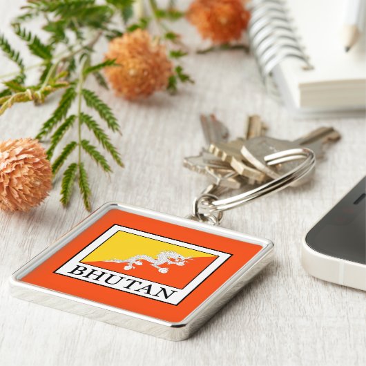 Bhutan Sleutelhanger (Zijkant)