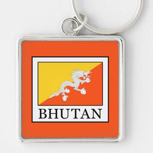 Bhutan Sleutelhanger (Voorkant)