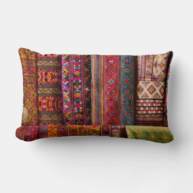 Bhutan stoffen te koop kussen (Voorkant)