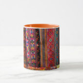 Bhutan stoffen te koop mok (Midden)