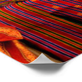 Bhutan stoffen te koop poster (Hoek)