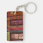 Bhutan stoffen te koop sleutelhanger (achterkant)